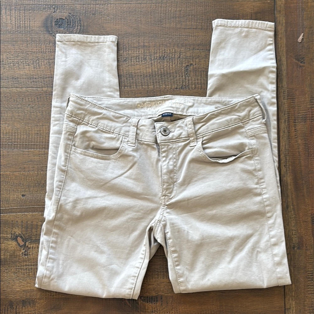 American Eagle Beige Women Jeans/jeggings
